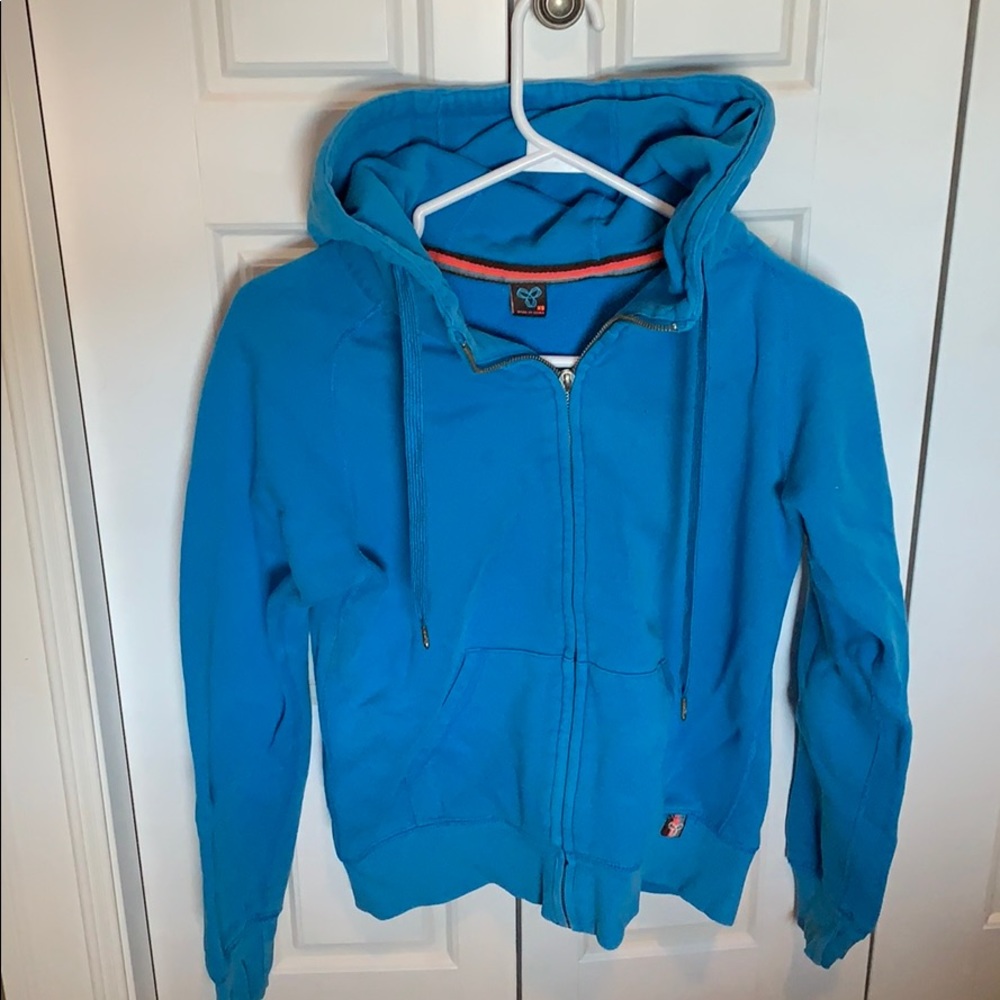 Blue TNA Aritzia sweater
